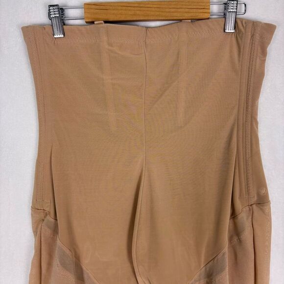Honey Love Nude Tan High Waisted Shaper Shorts Size 2X - Picture 2 of 12
